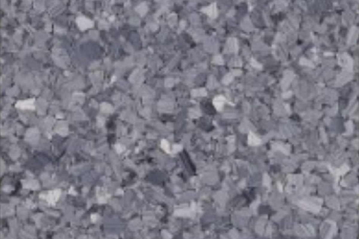 Basalt epoxy chip blend texture