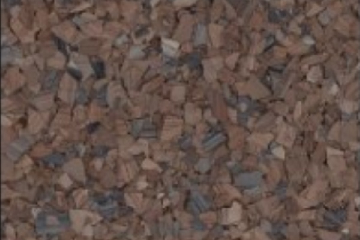 Garnet epoxy chip blend texture