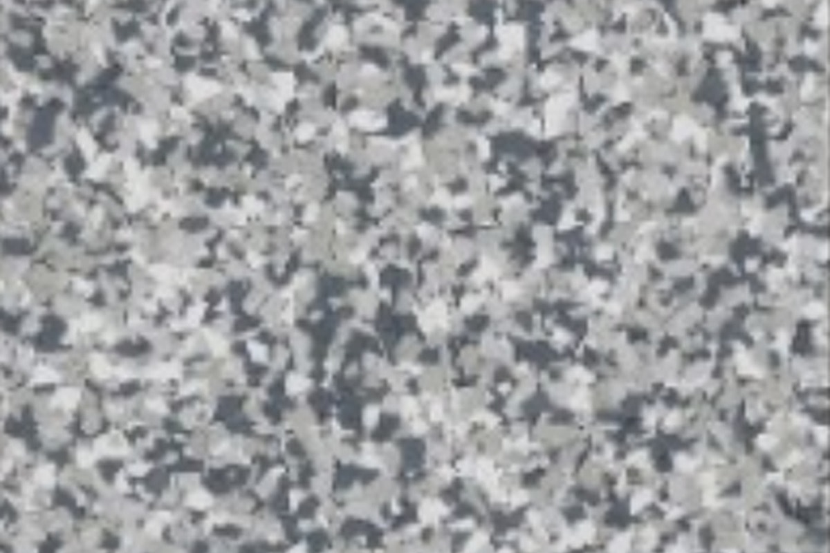 Gravel epoxy chip blend texture