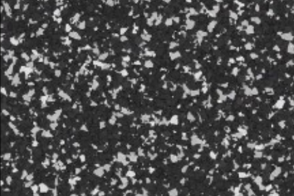 Raven epoxy chip blend texture
