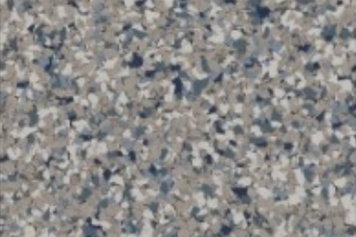 Stonewash epoxy chip blend texture